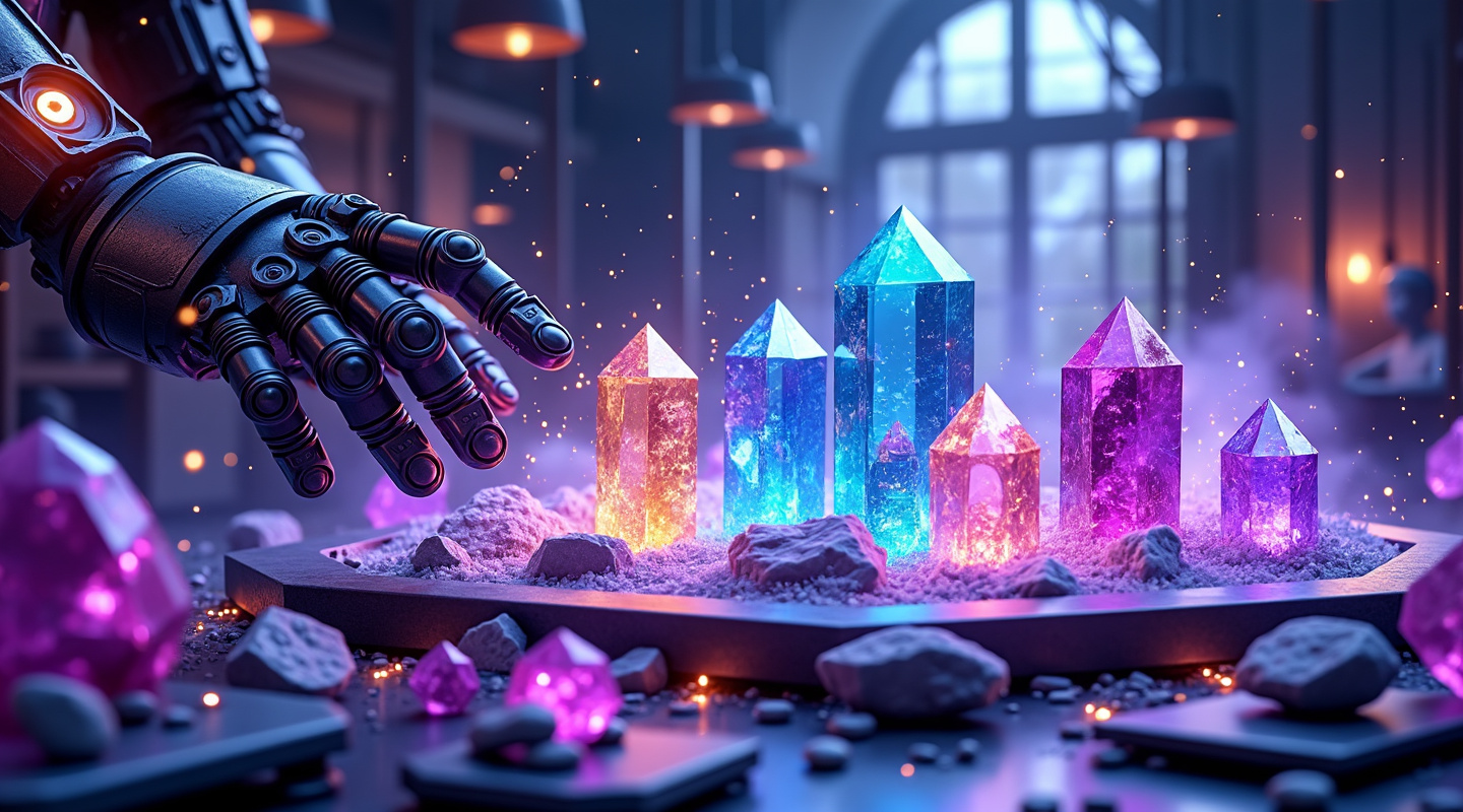 Crystal background
